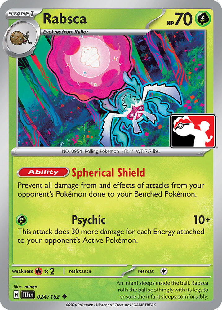 Rabsca - 024/162 - Temporal Forces (League Stamp)