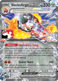 Skeledirge ex - 137/182 - Paradox Rift (sv04) (League Stamped)