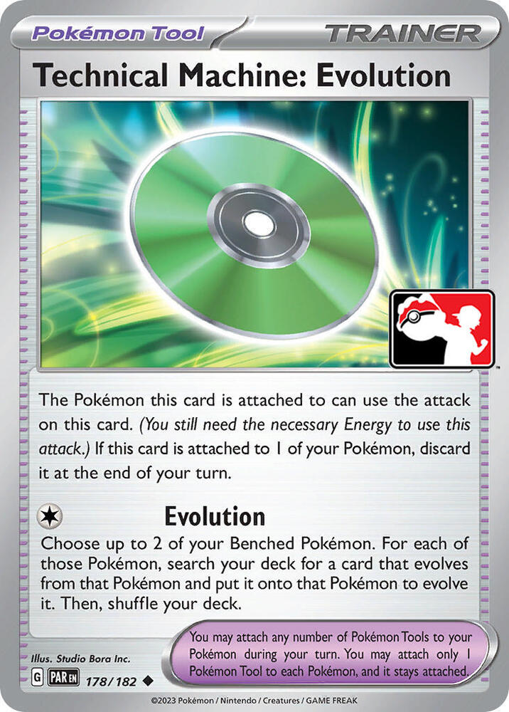 Technical Machine: Evolution - 178/182 - Paradox Rift (League Stamp) (Holo)