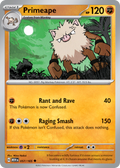 Primeape - 057/165 -SV: Scarlet & Violet 151 (MEW) (Reverse Holo)