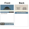 Sleeve Kings: Card Game (63.5 x 88mm) Premium Clear Sleeves