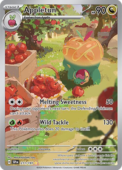 Appletun - 211/191 - SV08: Surging Sparks (SSP)