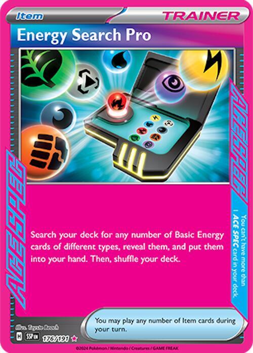 Energy Search Pro - 176/191 - SV08: Surging Sparks (SSP)