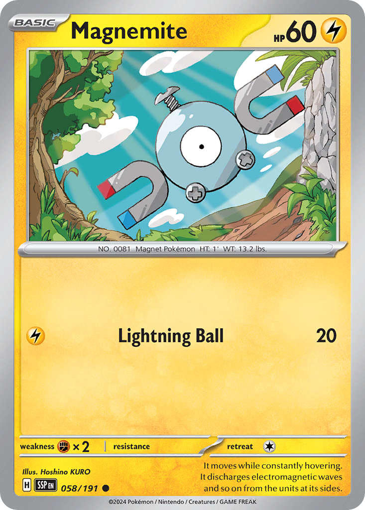 Magnemite- 058/191 - Surging Sparks