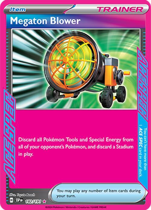 Megaton Blower - 182/191 - SV08: Surging Sparks (SSP)