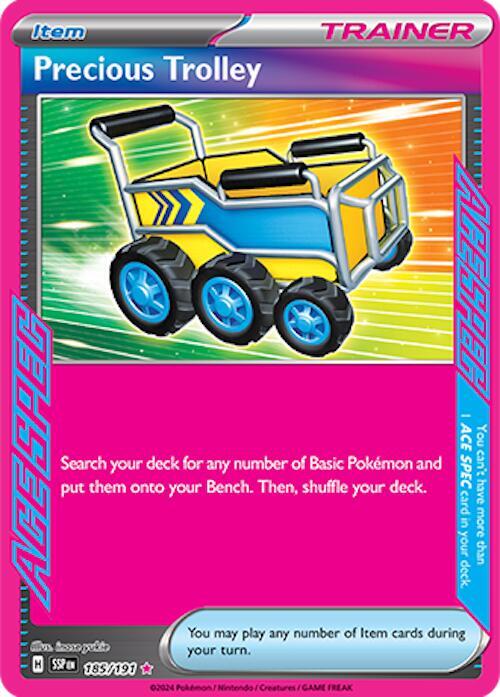 Precious Trolley - 185/191 - SV08: Surging Sparks (SSP)
