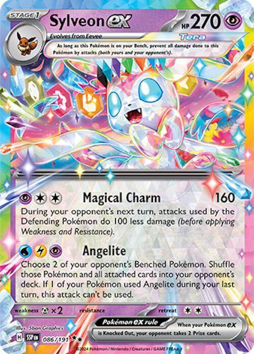 Sylveon ex - 086/191 - SV08: Surging Sparks