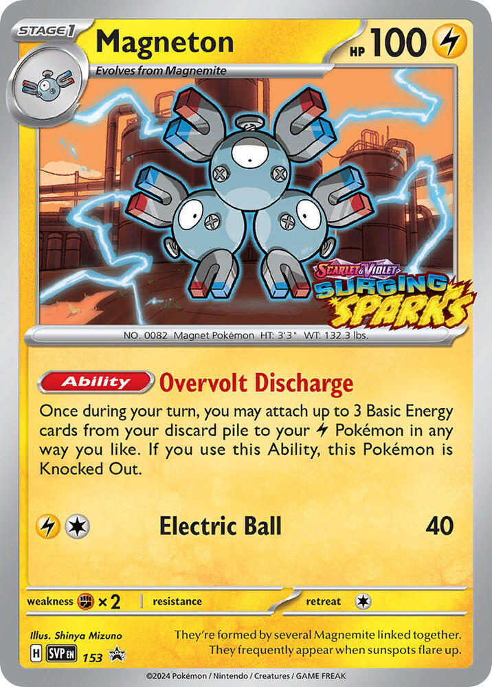 Magneton - 153 - SV: Scarlet & Violet Pre-Release Deck Sealed