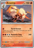 Arcanine - 059/165 -SV: Scarlet & Violet 151 (MEW) (Reverse Holo)