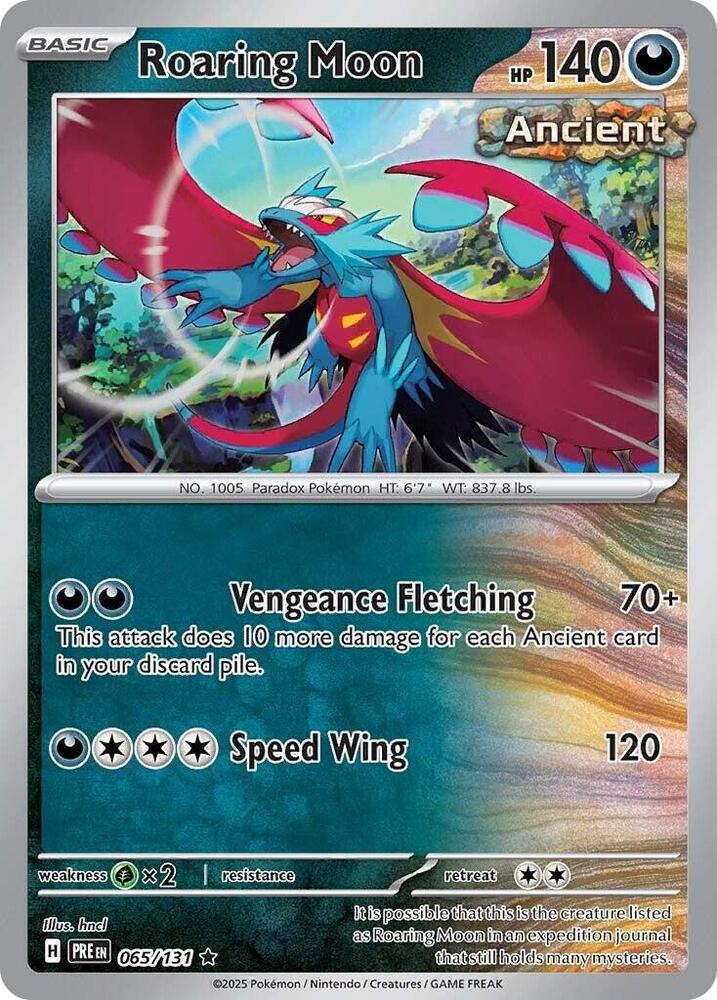 Roaring Moon - SV: Prismatic Evolutions (Holo)
