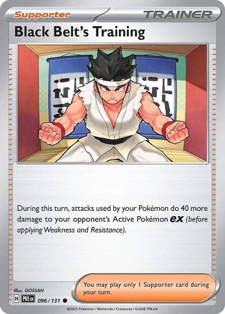 Black Belt's Training - 096/131 - SV: Prismatic Evolutions (Reverse Holo)
