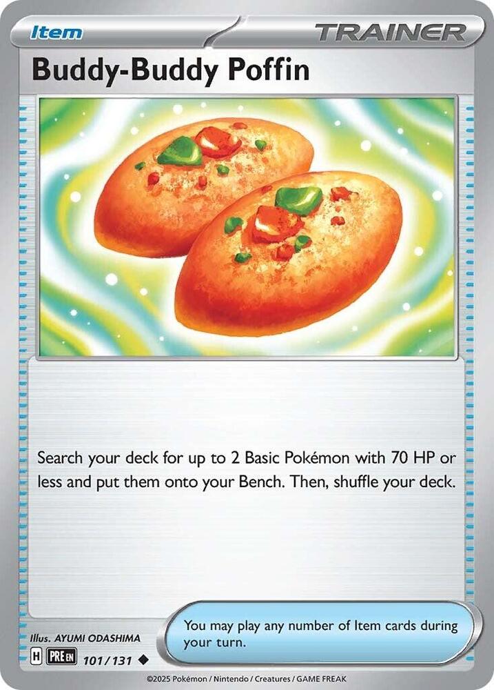 Buddy-Buddy Poffin - 101/131 - SV: Prismatic Evolutions