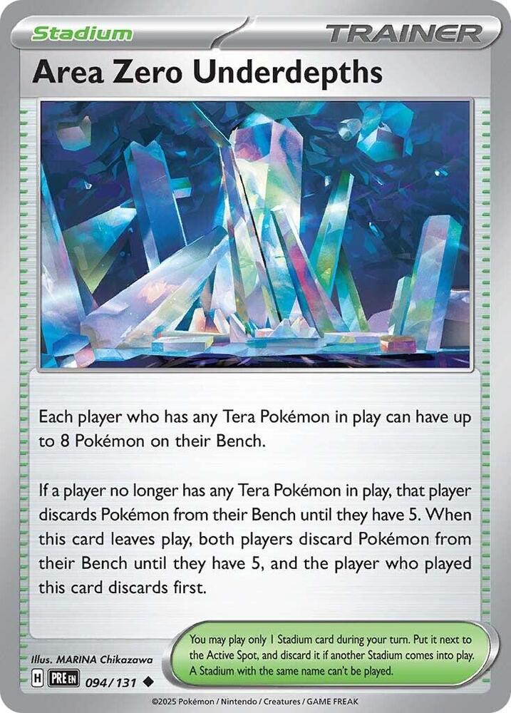 Area Zero Underdepths - 094/131 - SV: Prismatic Evolutions