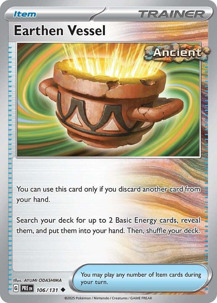 Earthen Vessel - 106/131 - SV: Prismatic Evolutions