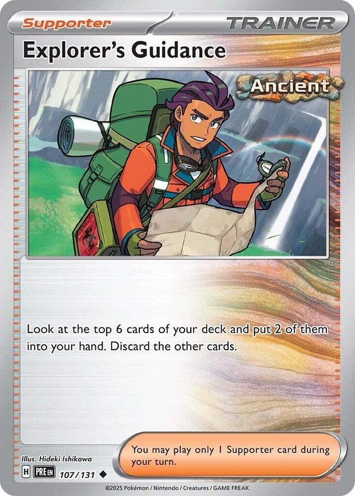 Explorer's Guidance - 107/131 - SV: Prismatic Evolutions