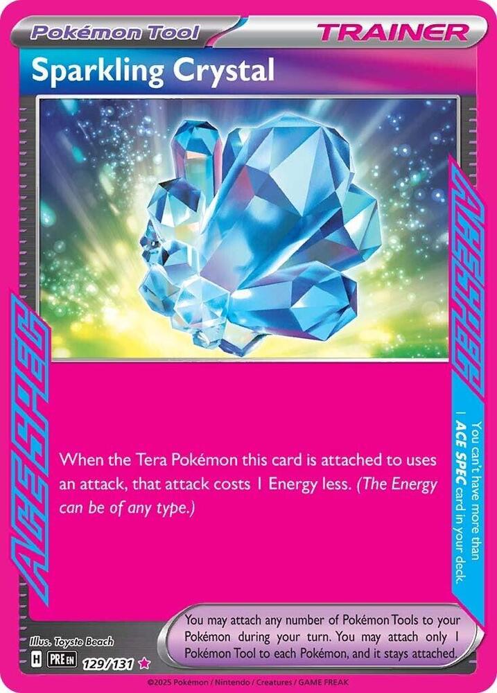 Sparkling Crystal - 129/131 - SV: Prismatic Evolutions (PRE)