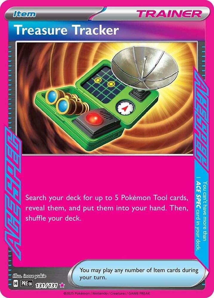 Treasure Tracker - 131/131 - SV: Prismatic Evolutions (PRE)
