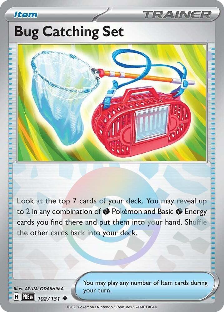 Bug Catching Set - 102/131 - Prismatic Evolutions (Poke Ball)