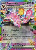 Espeon ex - 034/131 - Prismatic Evolutions (PRE) (Stamp)