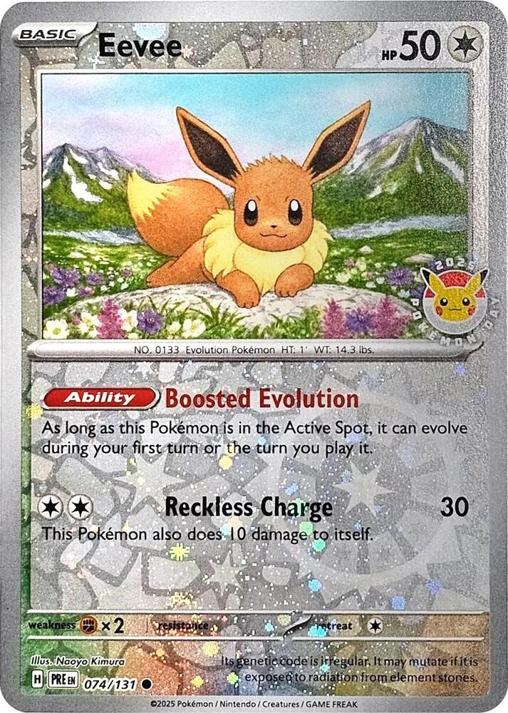 Eevee - 074/131 - Pokemon Day 2025