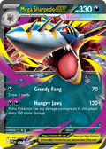 Mega Sharpedo ex - 061/094 - Phantasmal Flames (PFL)