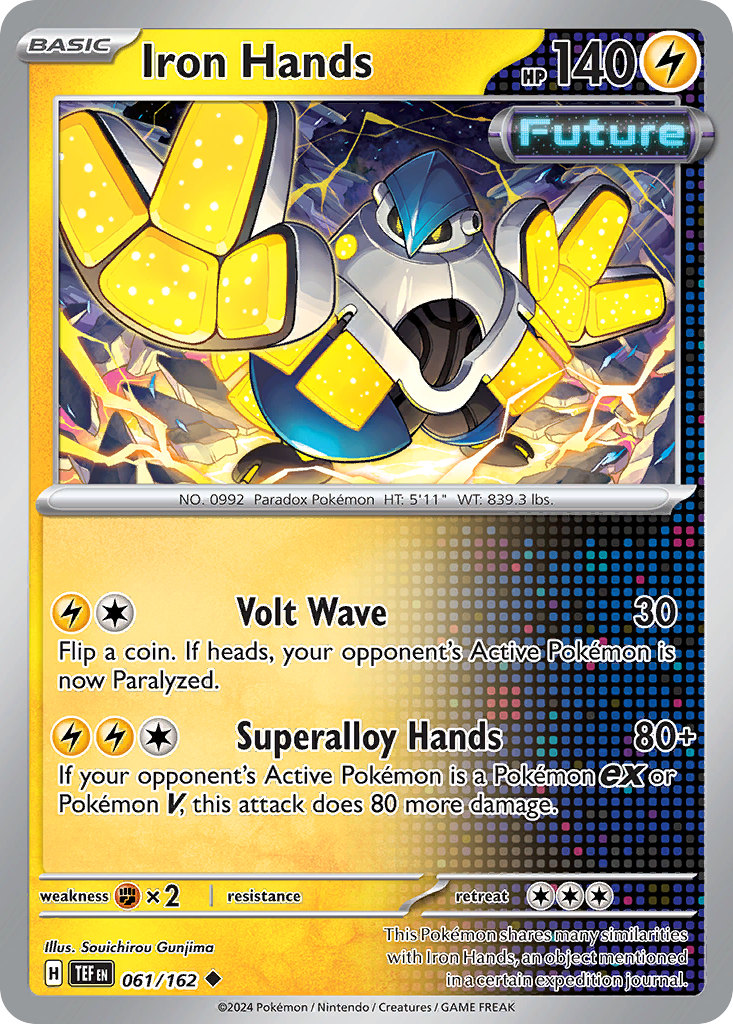 Iron Hands - 061/162 - Temporal Forces (Reverse Holo)