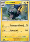 Alolan Golem  - 046/159  - Journey Together (Reverse Holo)
