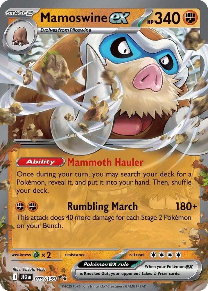 Mamoswine ex - 079/159 - SV: Journey Together (JTG)