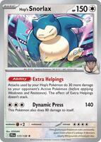Hop's Snorlax  - 117/159  - Journey Together (Holo)