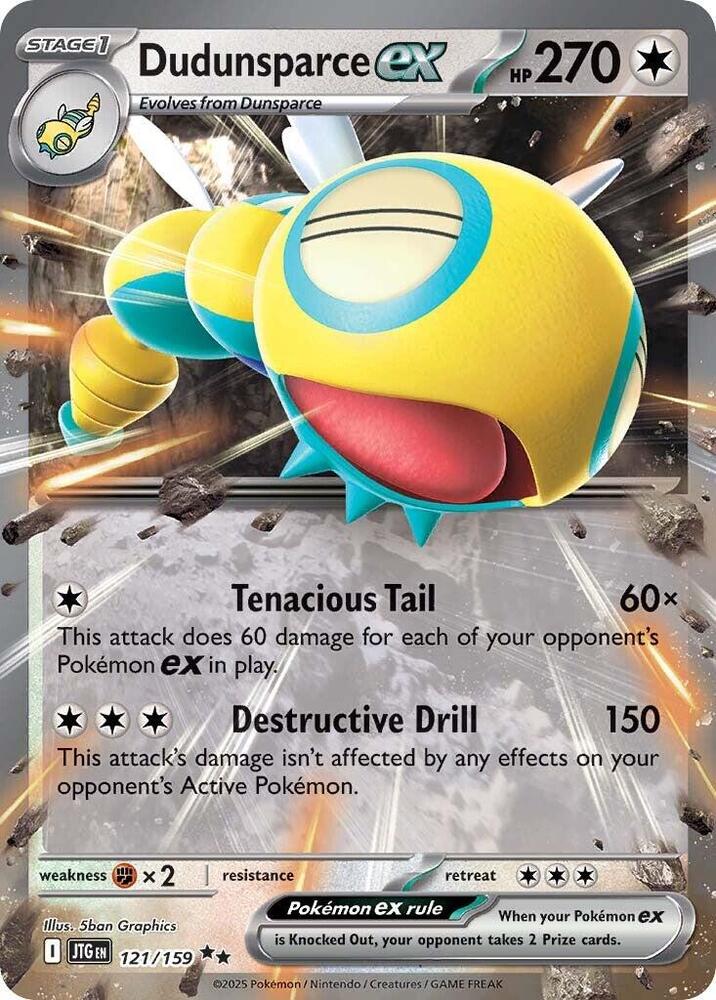 Dudunsparce Ex - 121/159 - SV: Journey Together (JTG)