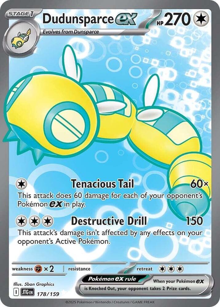 Dudunsparce ex - 178/159 - SV: Journey Together (JTG)