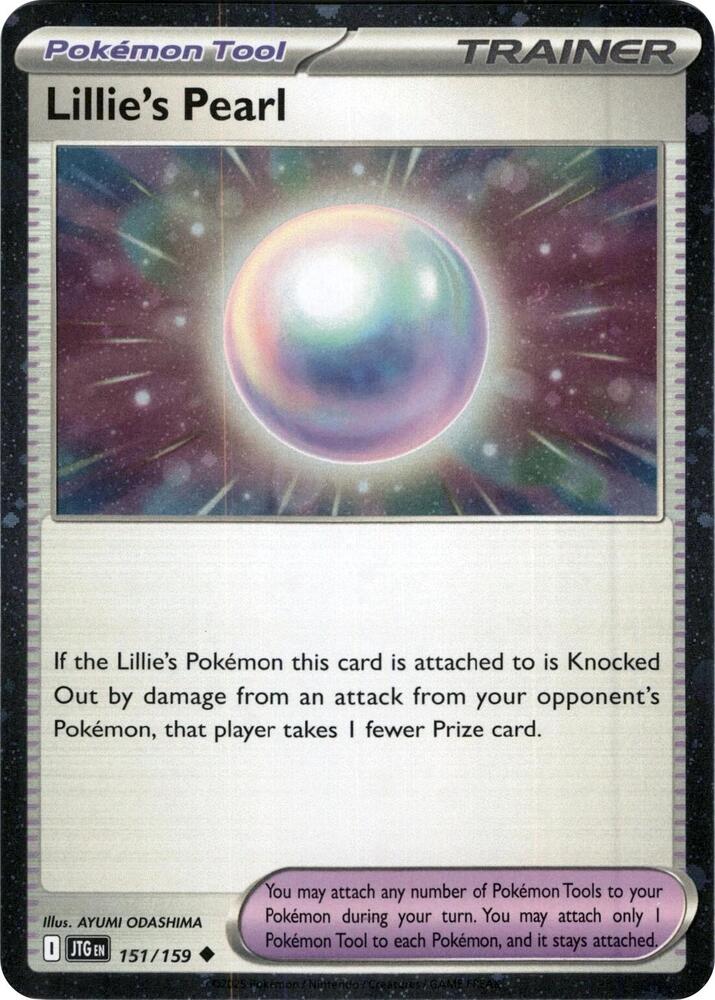 Lillie's Pearl - 151/159 - SV: Journey Together (JTG) (Cosmos Holo)
