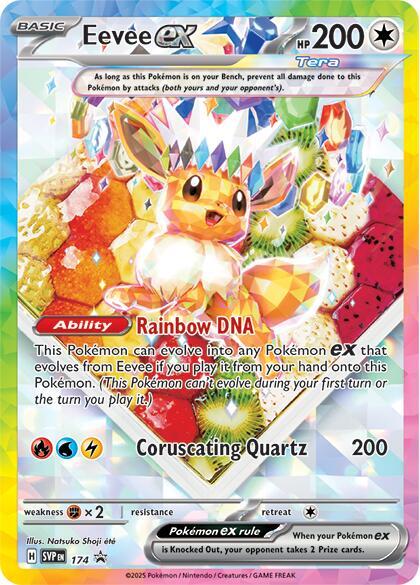 Eevee ex - 174 - SV: Scarlet & Violet Promo Card
