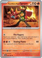 Hearthflame Mask Ogerpon  - 044/182  - Destined Rivals (Reverse Holo)