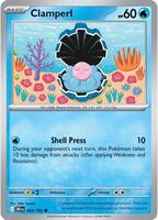 Clamperl  - 054/182  - Destined Rivals (Reverse Holo)