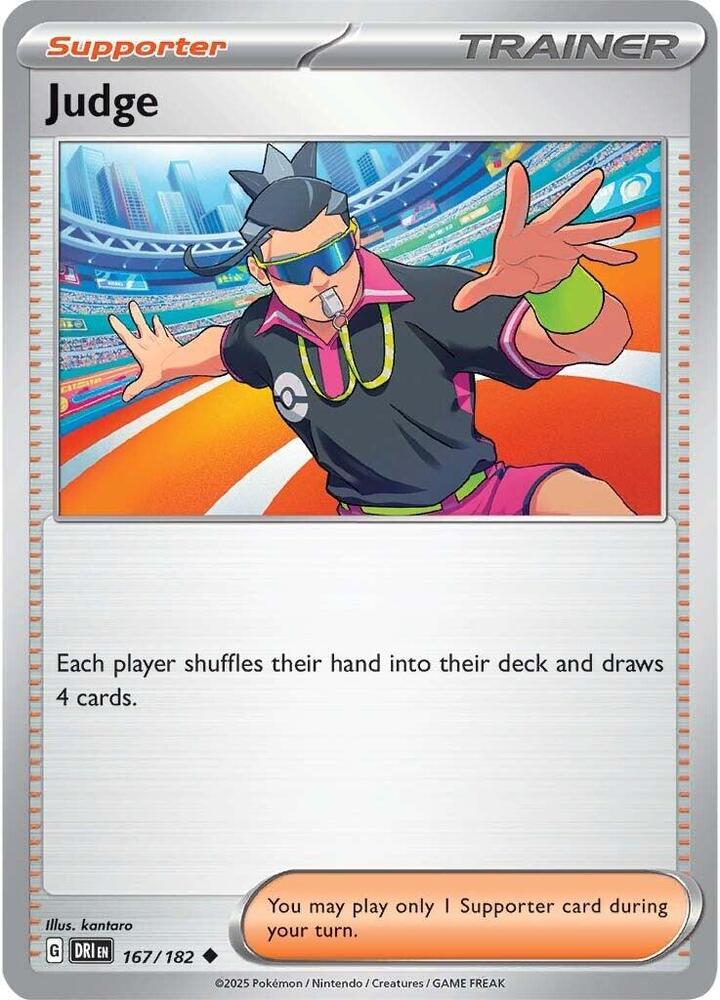 Judge - 167/182 - SV10: Destined Rivals (Reverse Holo)