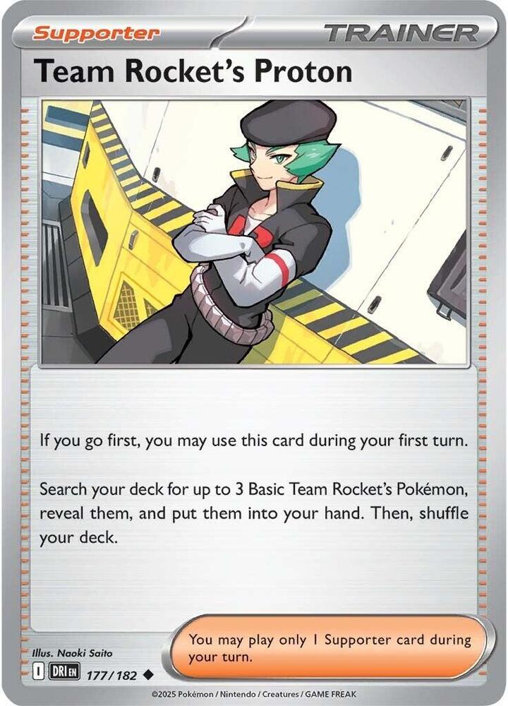 Team Rocket's Proton - 177/182 - SV10: Destined Rivals