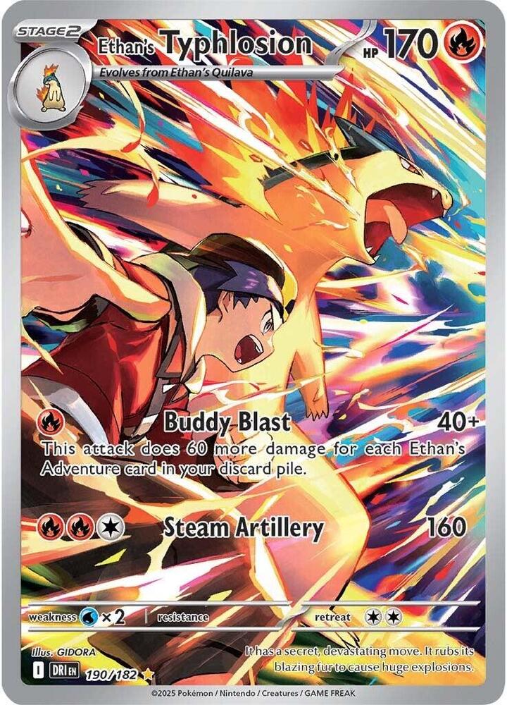 Ethan's Typhlosion - 190/182 - Destined Rivals
