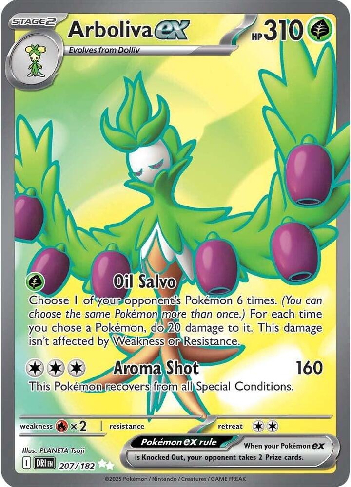 Arboliva ex - 207/182 - SV: Destined Rivals (DRI)