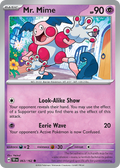 Mr. Mime - 063/162 - Temporal Forces (Reverse Holo)