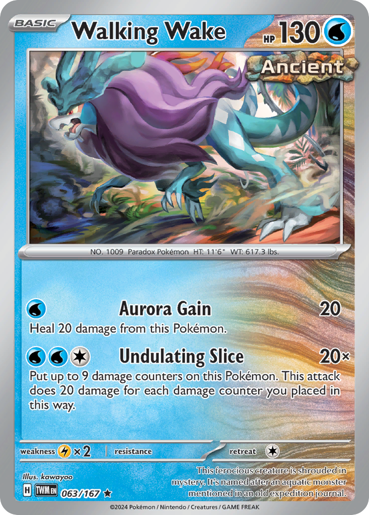 Walking Wake - 063/167 - Twilight Masquerade (Reverse Holo)