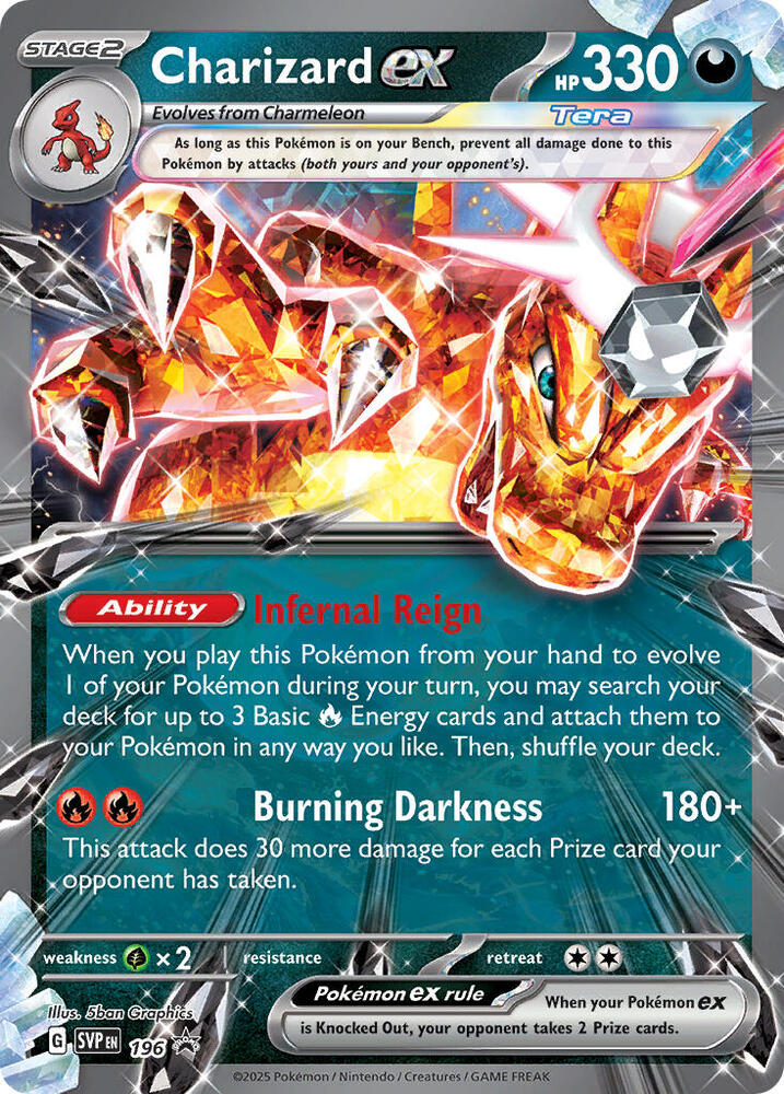 Charizard ex - 196 - SV: Scarlet & Violet Promo Cards (SVP)