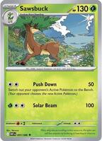 Sawsbuck  - 007/086  - White Flare (Reverse Holo)