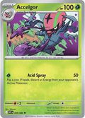 Accelgor  - 009/086  - White Flare (Reverse Holo)