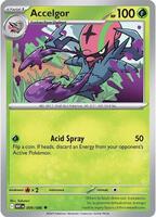 Accelgor  - 009/086  - White Flare (Reverse Holo)