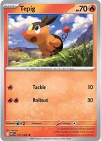 Tepig  - 011/086  - White Flare
