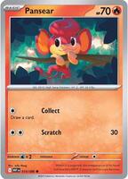 Pansear  - 014/086  - White Flare (Reverse Holo)