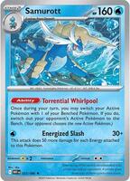 Samurott  - 023/086  - White Flare - (Holo)