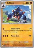 Boldore  - 047/086  - White Flare (Reverse Holo)