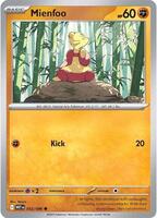 Mienfoo  - 052/086  - White Flare (Reverse Holo)